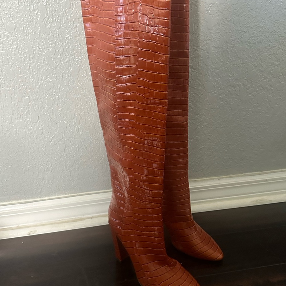 Longchamp Animal Print Boots